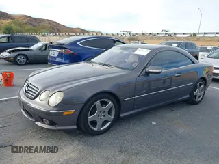 2005 Mercedes-Benz CL-Class 5.0L with VIN WDBPJ75J45A046274, listed as a IAAI auction lot 41236482 with 126,210 mi miles. Bid and sale history available at carsss.com. Image 2.