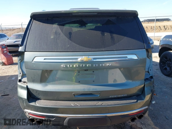 2023 Chevrolet Suburban Premier z VIN 1GNSKFKD9PR278771, wystawiony jako IAAI lot #42198380 z przebiegiem 55 359 mil mil oraz . Historia ofert i sprzedaży dostępna na DreamBid. Obrazek 16.