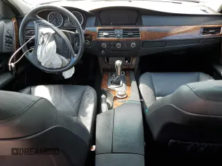 2007 BMW 5 Series 525i with VIN WBANE53577CY08041, listed as a Copart auction lot 50399925 with Not Provided miles and Salvage Title. Bid and sale history available at carsss.com. Image 8.