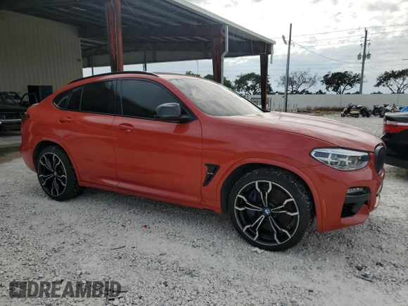 2021 BMW X4 M z VIN 5YMUJ0C02M9F18326, wystawiony jako Copart lot #81575004 z przebiegiem 48 692 mil mil oraz Nie do naprawy • Non repairable. Historia ofert i sprzedaży dostępna na DreamBid. Obrazek 4.