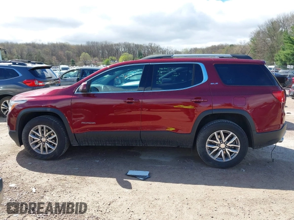 2018 GMC Acadia SLE with VIN 1GKKNLLS1JZ188764, listed as a IAAI auction lot 42148754 with 54,072 mi miles and . Bid and sale history available at DreamBid. Image 14.