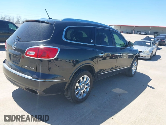 2014 Buick Enclave Premium with VIN 5GAKRCKD7EJ206810, listed as a IAAI auction lot 41736581 with 206,232 mi miles and . Bid and sale history available at carsss.com. Image 4.