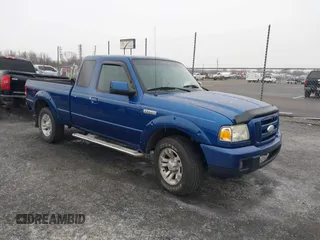 2007 Ford Ranger XL with VIN 1FTYR14U67PA43707, listed as a IAAI auction lot 41264804 with 106,501 mi miles. Bid and sale history available at carsss.com. Image 1.
