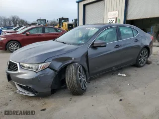 2019 Acura TLX with VIN 19UUB3F35KA000458, listed as a Copart auction lot 85198794 with 31,895 mi miles and Salvage Title. Bid and sale history available at carsss.com. Image 1.
