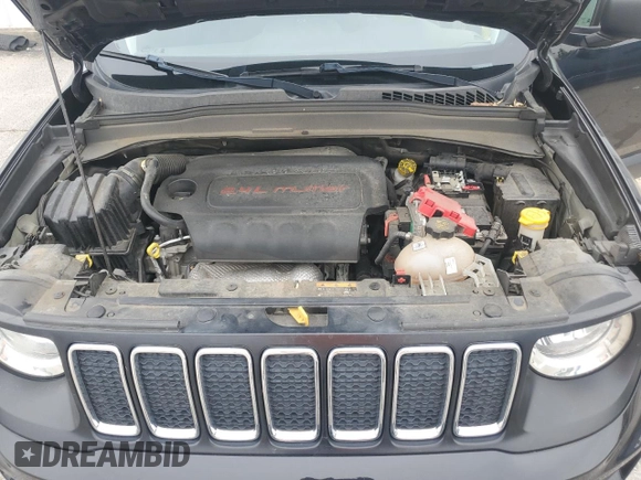 2020 Jeep Renegade Sport z VIN ZACNJAAB2LPL11224, wystawiony jako Copart lot #59463445 z przebiegiem 77 873 mil mil oraz Szkoda całkowita • Salvage title. Historia ofert i sprzedaży dostępna na DreamBid. Obrazek 11.