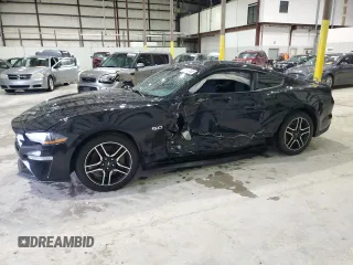 2018 Ford Mustang GT with VIN 1FA6P8CF5J5128331, listed as a Copart auction lot 51612455 with 60,839 mi miles and Salvage Title. Bid and sale history available at DreamBid. Image 1.