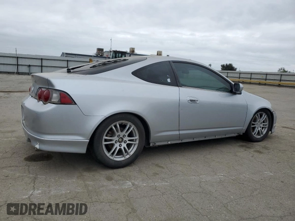 2003 Acura RSX Type S with VIN JH4DC53063S000612, listed as a Copart auction lot 54577475 with 184,271 mi miles and Clean Title. Bid and sale history available at carsss.com. Image 3.