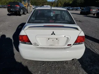 2006 Mitsubishi Lancer ES with VIN JA3AJ26E46U060640, listed as a Copart auction lot 75852344 with 134,543 mi miles and Salvage Title. Bid and sale history available at carsss.com. Image 6.