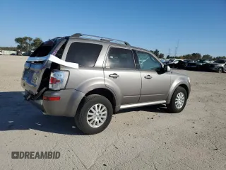 2011 Mercury Mariner Premier with VIN 4M2CN8HGXBKJ07654, listed as a Copart auction lot 76893784 with 0 mi miles and Salvage Title. Bid and sale history available at carsss.com. Image 3.