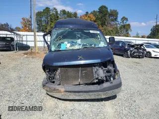 2011 GMC Savana Cargo Van YF7 Upfitter with VIN 1GDS7DC43B1111371, listed as a Copart auction lot 77086504 with 0 mi miles and Salvage Title. Bid and sale history available at carsss.com. Image 5.