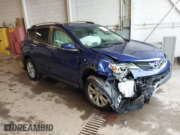 2014 Toyota RAV4 Limited with VIN 2T3DFREV8EW135335, listed as a IAAI auction lot 42514937 with 119,895 mi miles and . Bid and sale history available at DreamBid. Image 1.
