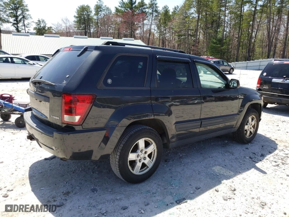 2005 Jeep Grand Cherokee Laredo with VIN 1J4GR48K95C628365, listed as a Copart auction lot 52524515 with 214,630 mi miles and Clean Title. Bid and sale history available at carsss.com. Image 3.