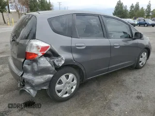 2013 Honda Fit with VIN JHMGE8H3XDC042658, listed as a Copart auction lot 89088035 with 129,132 mi miles and Salvage Title. Bid and sale history available at carsss.com. Image 3.