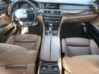 2015 BMW 7 Series 740Li with VIN WBAYE4C56FD138966, listed as a Copart auction lot 69240874 with 94,558 mi miles and Salvage Title. Bid and sale history available at DreamBid. Image 8.