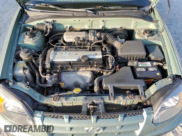 2005 Hyundai Accent GLS with VIN KMHCG45C35U595666, listed as a Copart auction lot 88294365 with 70,497 mi miles and Salvage Title. Bid and sale history available at carsss.com. Image 11.