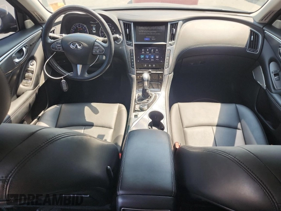 2017 Infiniti Q50 Premium с VIN JN1EV7AR1HM840938, выставлен на аукционе Copart как лот 64193265 с пробегом 62 172 миль миль и Списание • Salvage title. История ставок и продаж доступна на DreamBid. Изображение 8.