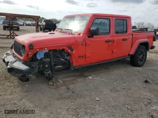 2024 Jeep Gladiator Nighthawk with VIN 1C6HJTAG7RL127120, listed as a Copart auction lot 45914815 with 2,284 mi miles and Salvage Title. Bid and sale history available at carsss.com. Image 1.