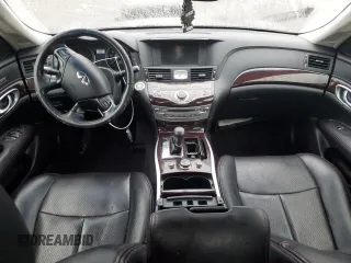 2012 Infiniti M with VIN JN1BY1AR2CM390328, listed as a Copart auction lot 44988325 with 175,694 mi miles and Salvage Title. Bid and sale history available at DreamBid. Image 8.