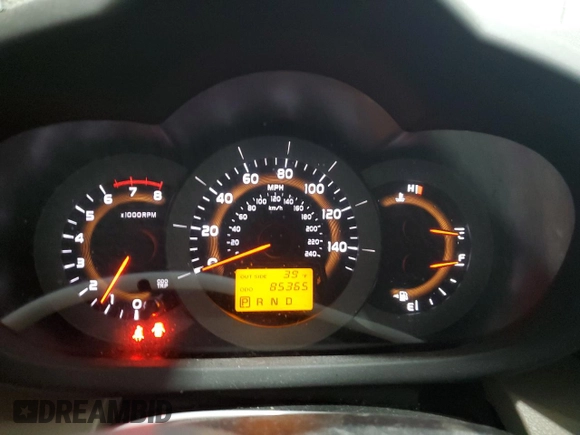 2007 Toyota RAV4 with VIN JTMBK35V775018260, listed as a Copart auction lot 85112334 with 85,365 mi miles and Salvage Title. Bid and sale history available at carsss.com. Image 9.
