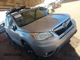 2014 Subaru Forester 2.5i Touring with VIN JF2SJAPCXEH495314, listed as a IAAI auction lot 42048073 with 156,998 mi miles. Bid and sale history available at carsss.com. Image 1.