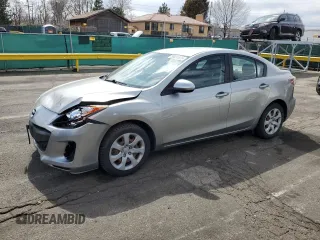 2013 Mazda Mazda3 i Sport with VIN JM1BL1U70D1754108, listed as a Copart auction lot 50824825 with 112,688 mi miles and Salvage Title. Bid and sale history available at carsss.com. Image 1.