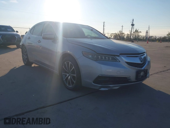 2017 Acura TLX V6 w/Technology Pkg with VIN 19UUB2F5XHA002789, listed as a IAAI auction lot 40945495 with 125,961 mi miles. Bid and sale history available at carsss.com. Image 1.