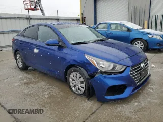 2019 Hyundai Accent SE with VIN 3KPC24A3XKE068114, listed as a Copart auction lot 45110065 with 112,756 mi miles and Salvage Title. Bid and sale history available at DreamBid. Image 4.