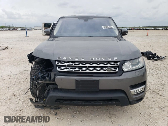 2016 Land Rover Range Rover Sport HSE with VIN SALWR2PF9GA115456, listed as a Copart auction lot 50911715 with 106,207 mi miles and Clean Title. Bid and sale history available at DreamBid. Image 5.