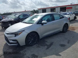 2025 Toyota Corolla SE with VIN 5YFS4MCE8SP217476, listed as a IAAI auction lot 41721397 with 6,378 mi miles. Bid and sale history available at carsss.com. Image 18.