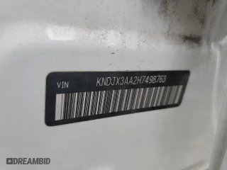 2017 Kia Soul ! with VIN KNDJX3AA2H7498763, listed as a Copart auction lot 51470715 with 40,078 mi miles and Salvage Title. Bid and sale history available at carsss.com. Image 12.