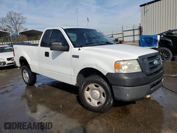 2008 Ford F-150 XL with VIN 1FTRF14W28KD15974, listed as a Copart auction lot 42514305 with 90,015 mi miles and Salvage Title. Bid and sale history available at carsss.com. Image 4.
