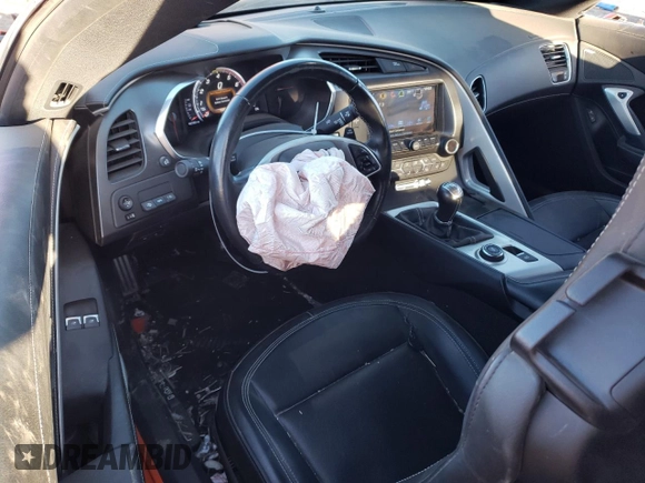 2019 Chevrolet Corvette Grand Sport 2LT with VIN 1G1YX2D78K5116515, listed as a Copart auction lot 52280934 with 43,390 mi miles and Salvage Title. Bid and sale history available at carsss.com. Image 8.