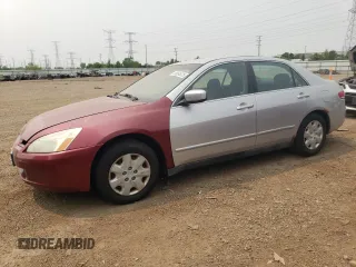 2004 Honda Accord LX z VIN 1HGCM56384A009966, wystawiony jako Copart lot #58084675 z przebiegiem 219 262 mil mil oraz Szkoda całkowita • Salvage title. Historia ofert i sprzedaży dostępna na DreamBid. Obrazek 1.