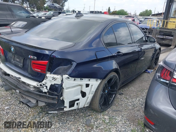 2016 BMW M3 with VIN WBS8M9C54G5D30719, listed as a IAAI auction lot 41686573 with 100,485 mi miles and . Bid and sale history available at DreamBid. Image 4.
