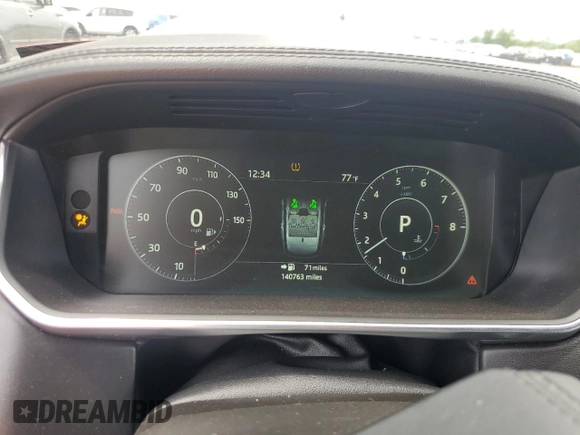 2017 Land Rover Range Rover HSE with VIN SALGS2FV9HA358168, listed as a Copart auction lot 58549255 with 140,763 mi miles and Salvage title. Bid and sale history available at DreamBid. Image 9.