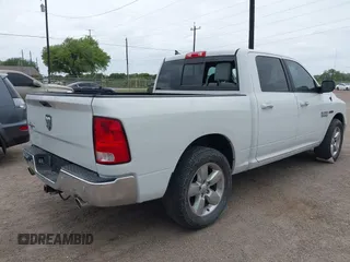 2017 Ram 1500 Big Horn with VIN 1C6RR6LM3HS741765, listed as a IAAI auction lot 42116283 with 1 mi miles. Bid and sale history available at carsss.com. Image 4.