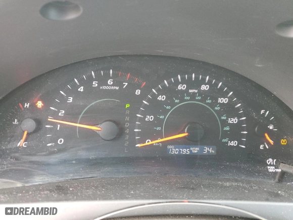 2007 Toyota Camry CE with VIN 4T1BE46K57U727322, listed as a Copart auction lot 51694525 with 130,795 mi miles and Salvage Title. Bid and sale history available at carsss.com. Image 9.