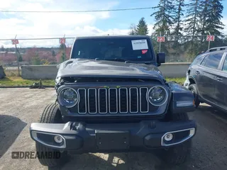 2025 Jeep Wrangler Sahara with VIN 1C4PJXENXSW527925, listed as a IAAI auction lot 41818650 with 5,478 mi miles and . Bid and sale history available at DreamBid. Image 12.