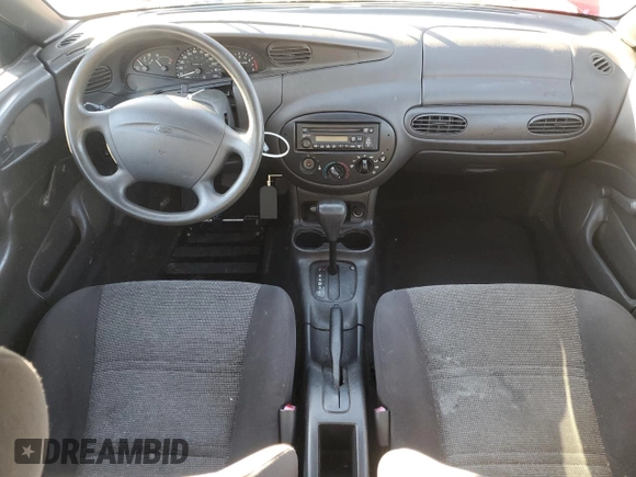 2002 Ford Escort ZX2 Standard with VIN 3FAFP11322R154870, listed as a Copart auction lot 73691344 with 128,151 mi miles and Non Repairable. Bid and sale history available at carsss.com. Image 8.