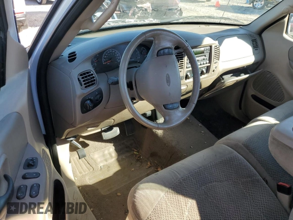 2001 Ford F-150 XL with VIN 1FTRF17L71KF23792, listed as a Copart auction lot 79770894 with Not provided miles and Salvage title. Bid and sale history available at DreamBid. Image 8.