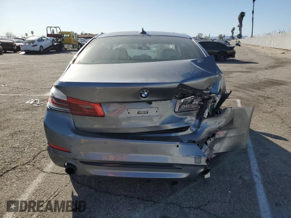 2019 BMW 5 Series 530e with VIN WBAJA9C56KB391866, listed as a Copart auction lot 46541905 with Not provided miles and Salvage title. Bid and sale history available at DreamBid. Image 6.