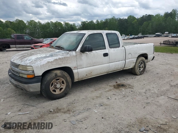 2002 Chevrolet Silverado 1500 LS with VIN 2GCEC19W721230023, listed as a Copart auction lot 54263955 with 180,279 mi miles and Clean Title. Bid and sale history available at DreamBid. Image 1.