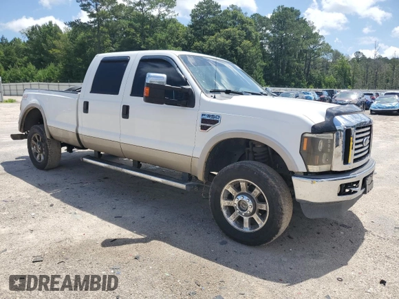 2008 Ford F-350 XL with VIN 1FTWW31R48ED01201, listed as a Copart auction lot 60635065 with 297,768 mi miles and Salvage title. Bid and sale history available at DreamBid. Image 4.