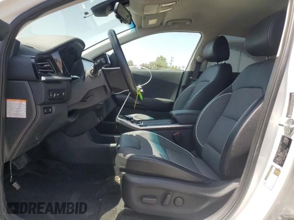 2022 Kia Niro S with VIN KNDCC3LG0N5161280, listed as a Copart auction lot 53946994 with 16,012 mi miles and Salvage Title. Bid and sale history available at DreamBid. Image 7.