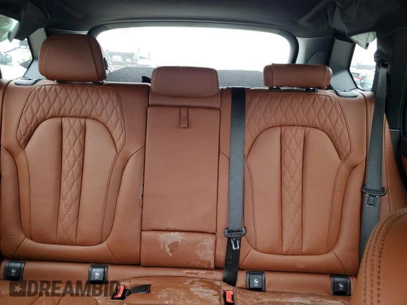 2021 BMW X5 M50i with VIN 5UXJU4C03M9E52555, listed as a Copart auction lot 48171365 with 64,731 mi miles and Salvage Title. Bid and sale history available at carsss.com. Image 10.