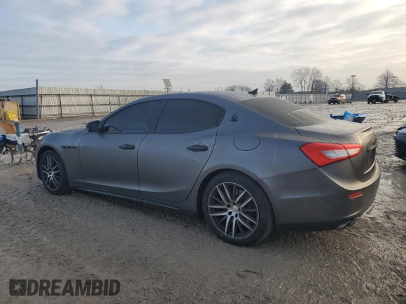 2017 Maserati Ghibli S Q4 with VIN ZAM57RTA0H1213655, listed as a Copart auction lot 40513464 with 125,713 mi miles. Bid and sale history available at carsss.com. Image 2.