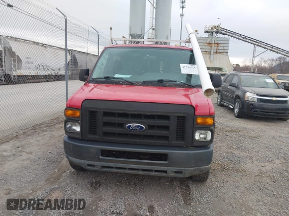 2013 Ford Econoline Cargo Commercial with VIN 1FTNE2EL9DDA09008, listed as a IAAI auction lot 41734714 with 211,200 mi miles and . Bid and sale history available at DreamBid. Image 12.