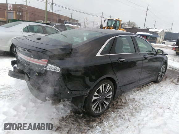2020 Lincoln MKZ Reserve with VIN 3LN6L5F91LR604094, listed as a IAAI auction lot 41574599 with 72,508 mi miles. Bid and sale history available at carsss.com. Image 4.