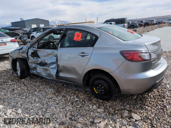 2010 Mazda 3 i SV with VIN JM1BL1SF9A1242188, listed as a Copart auction lot 46425515 with Not Provided miles and Salvage Title. Bid and sale history available at DreamBid. Image 2.