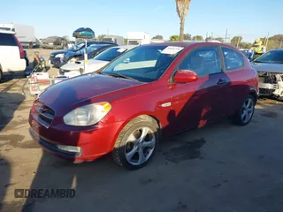 2007 Hyundai Accent SE with VIN KMHCN36C67U023704, listed as a IAAI auction lot 41631710 with 171,793 mi miles. Bid and sale history available at carsss.com. Image 17.